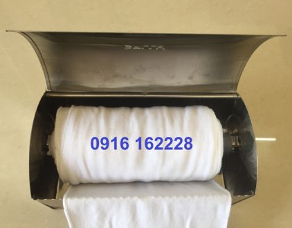 Rulo đựng khăn inox 24cm